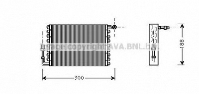 AVA QUALITY COOLING al5004 -  Конденсатор, кондиционер